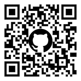 QR code avec logo GitHub